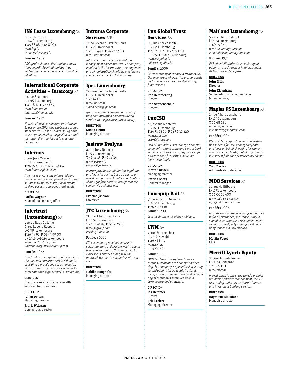 Maples Group Luxembourg Office