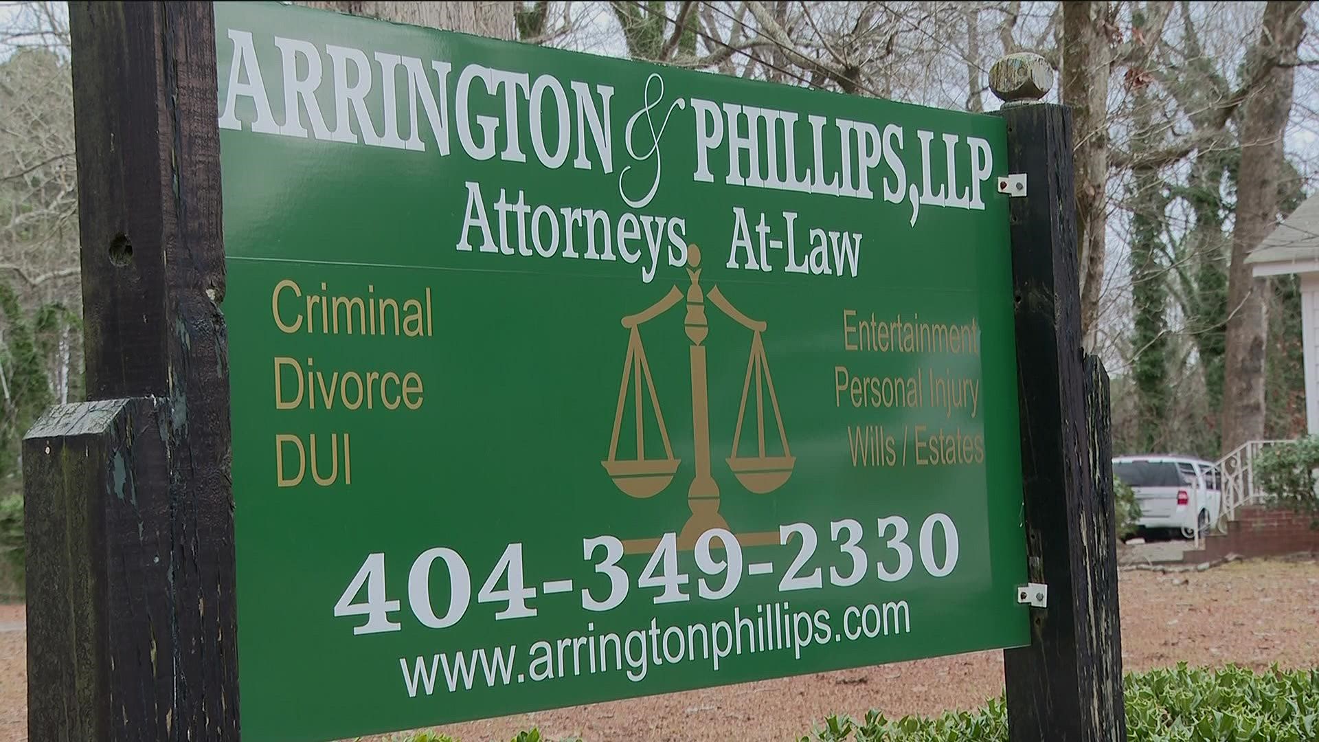 Arrington & Phillips, LLP Atlanta,  Office