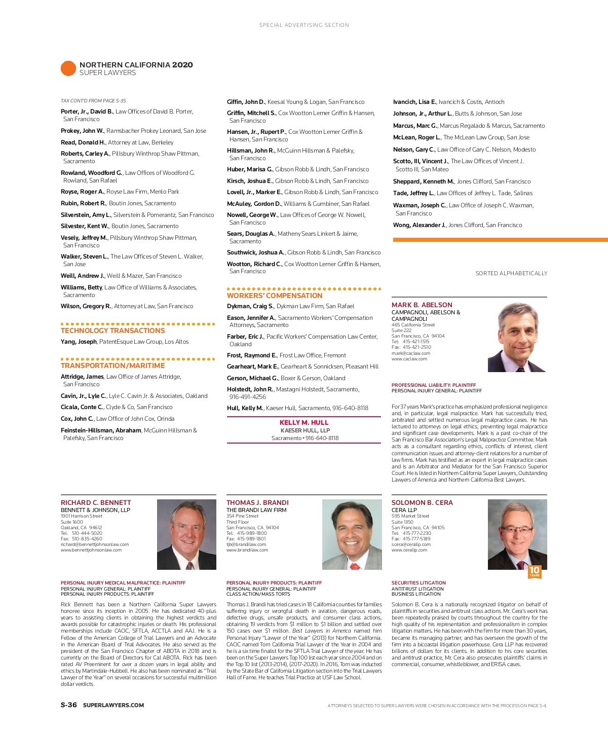 Law Office of Joseph C. Waxman San Francisco, CA Office