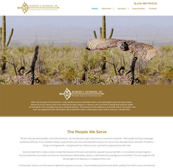 Law Office of Robert J. Hommel, PC Phoenix,  Office