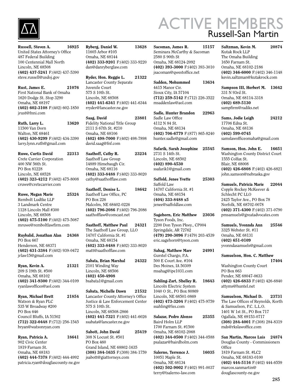 Rembolt Ludtke LLP Grand Island, NE Office