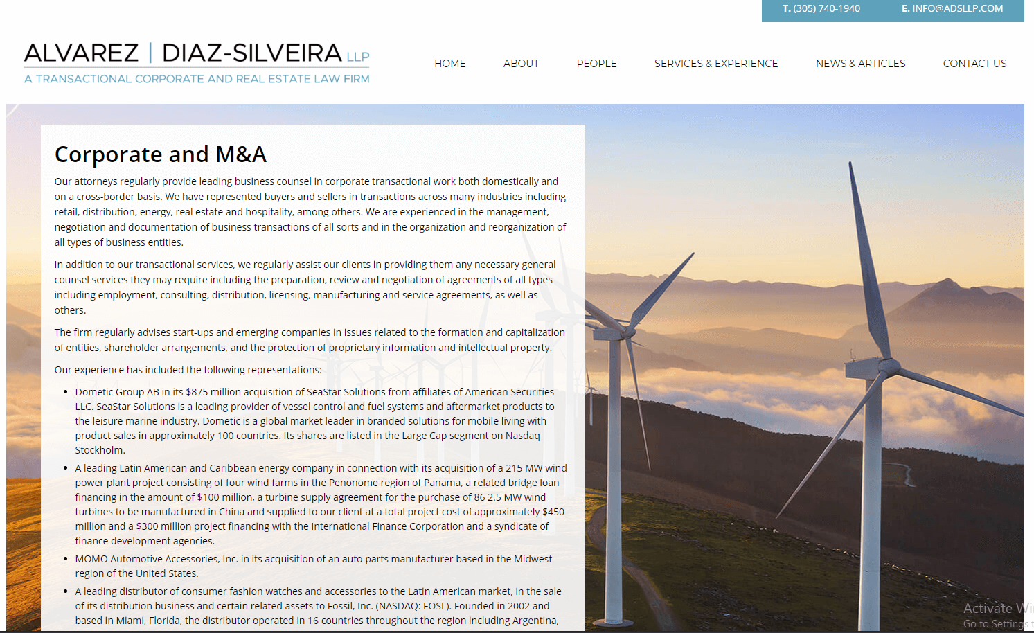 Alvarez & Diaz-Silveira LLP Coral Gables, FL Office