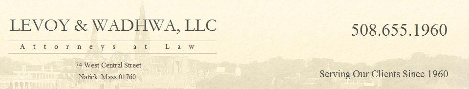 Levoy & Wadhwa, LLC Natick,  Office