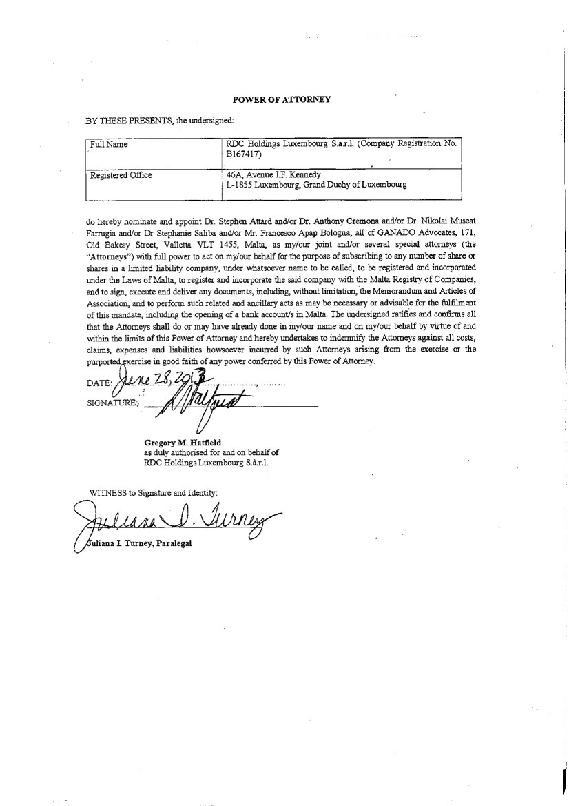 Mourant , Luxembourg Office