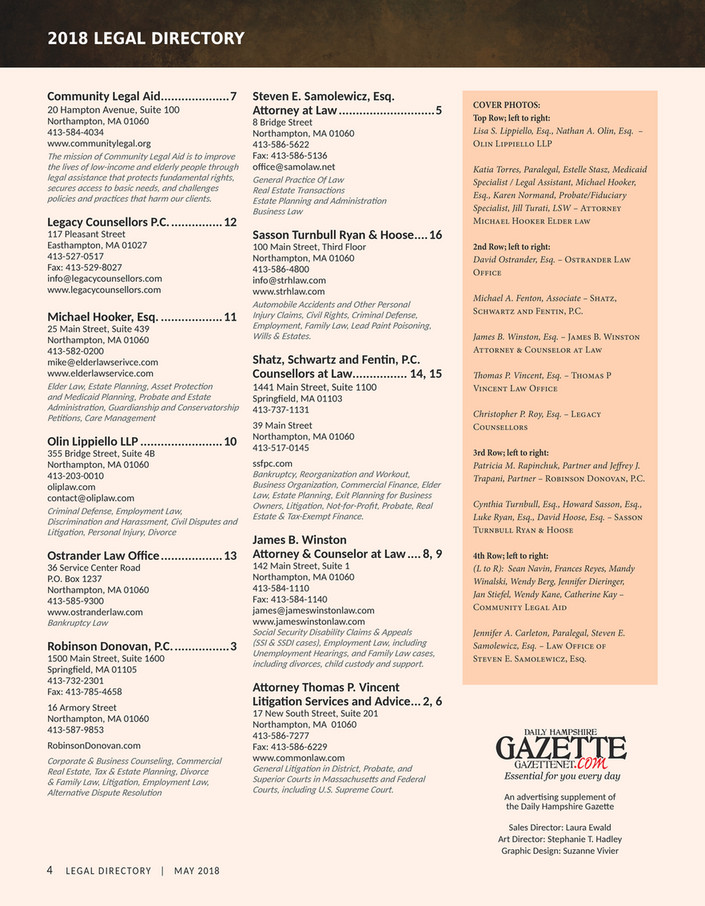 Robinson Donovan, P.C Northampton, MA Office