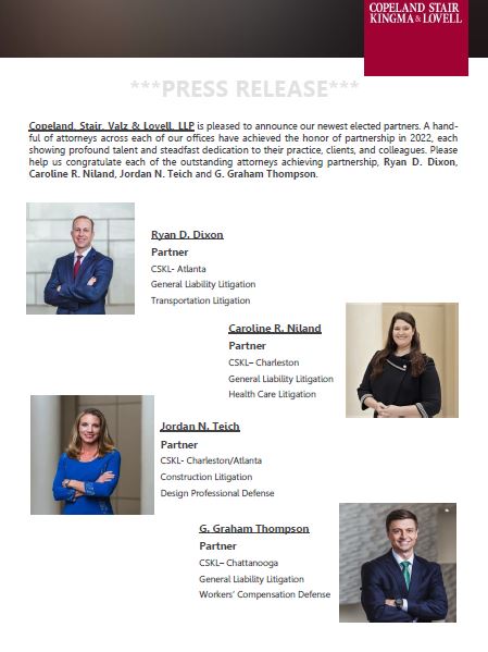 Copeland Stair Valz & Lovell, LLP Atlanta, GA Office