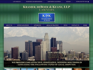 Kramer, deBoer & Keane, LLP Indian Wells, CA Office