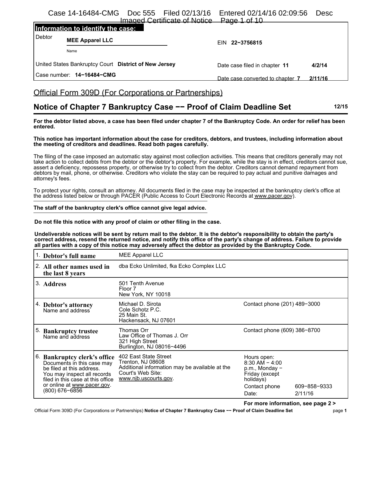 Grunfeld, Desiderio, Lebowitz, Silverman & Klestadt LLP Boston, MA Office