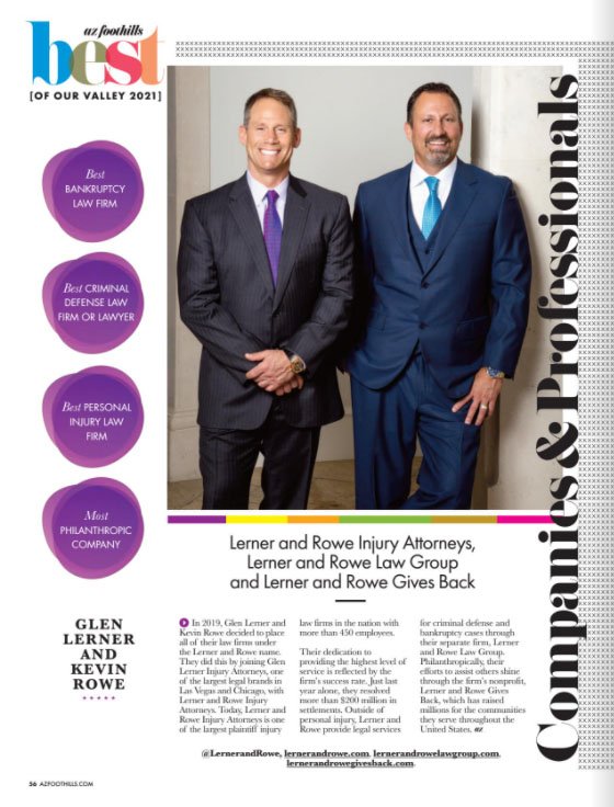 Lerner & Rowe Injury Attorneys Bullhead City, AZ Office