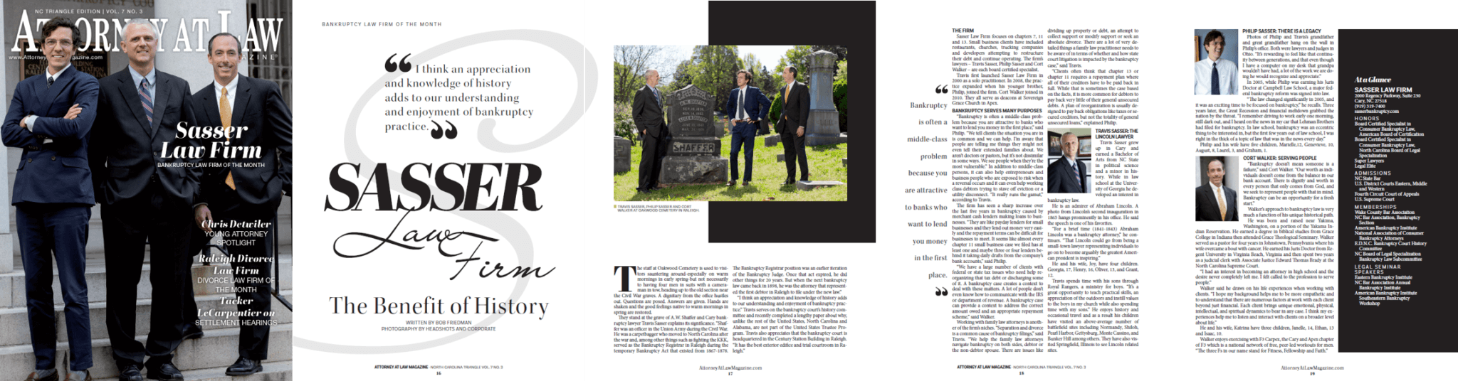 Sasser Law Firm Cary, NC Office