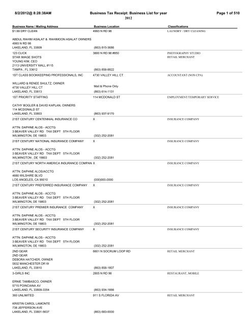 Law Offices of Burnetti, PA Lakeland, FL Office