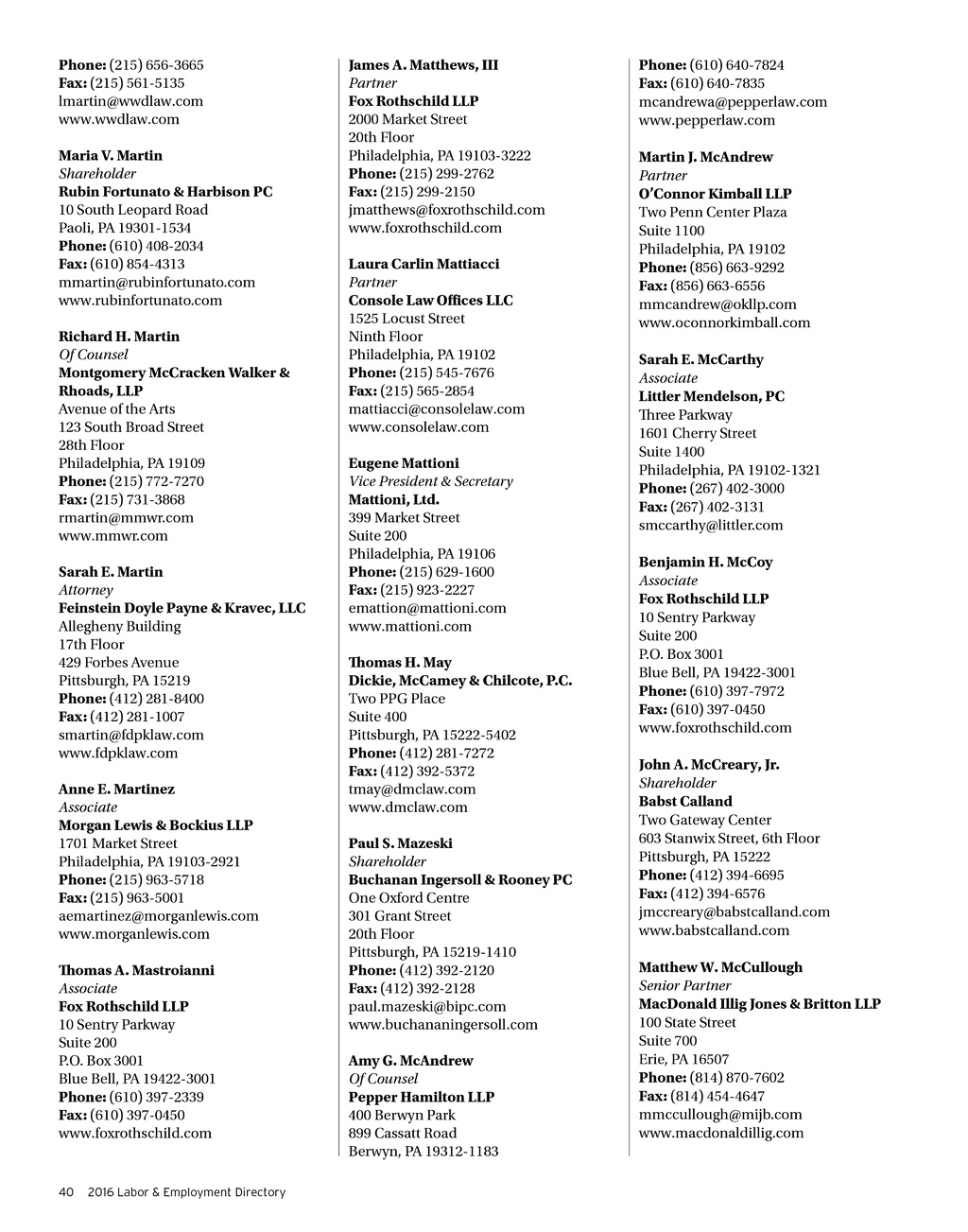 Grogan Graffam, P.C Pittsburgh, PA Office