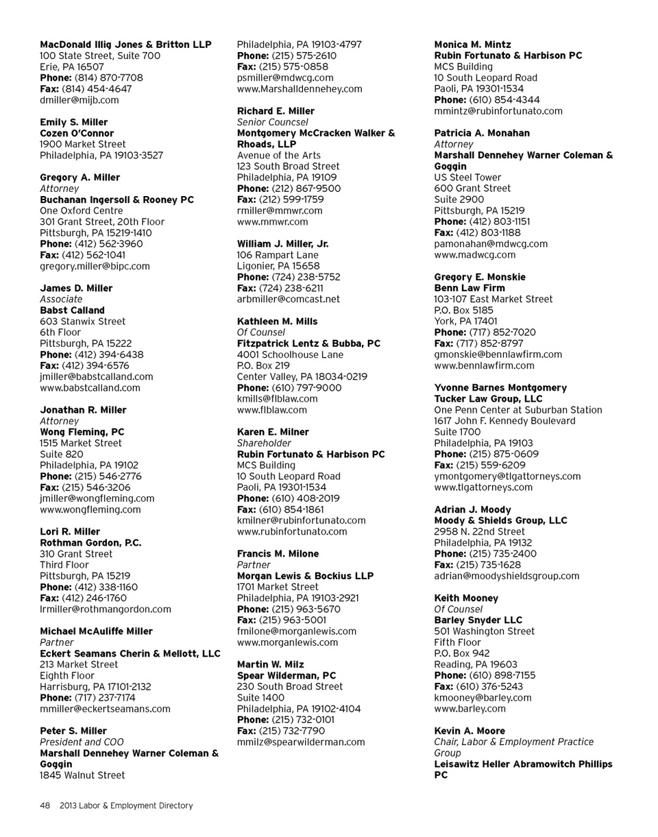 O'Connor Kimball LLP Philadelphia,  Office