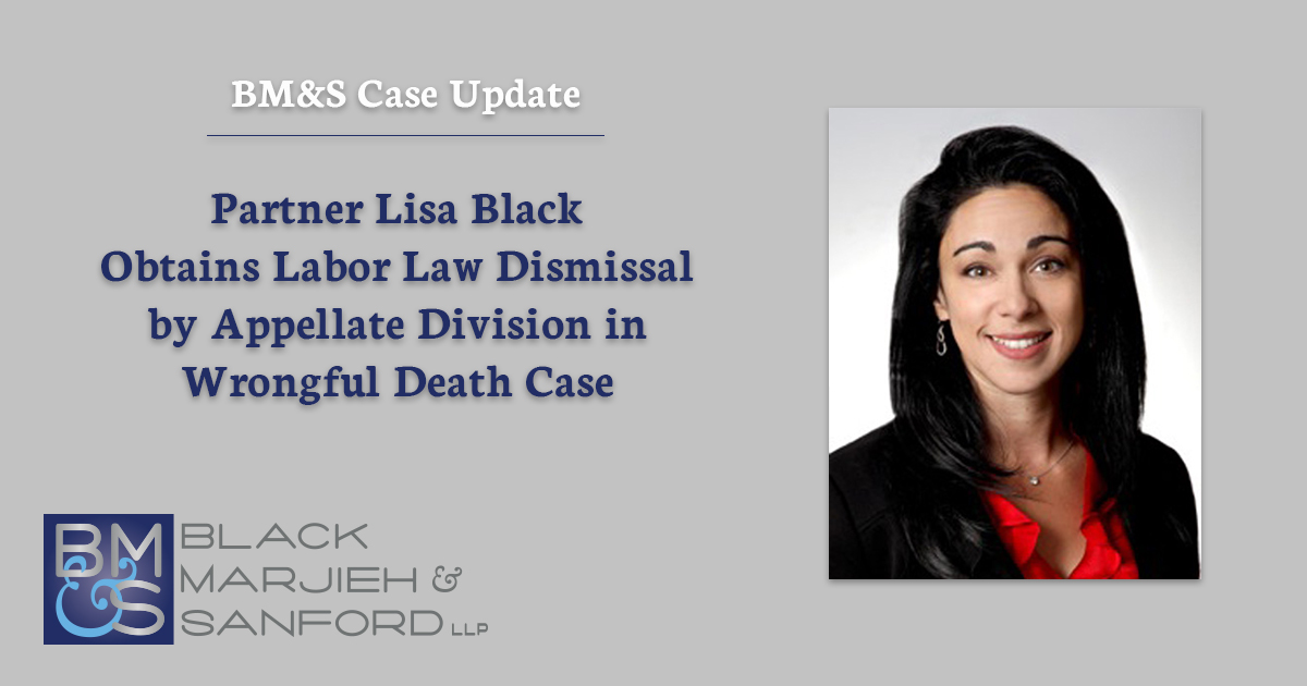 Black Marjieh & Sanford LLP Elmsford,  Office