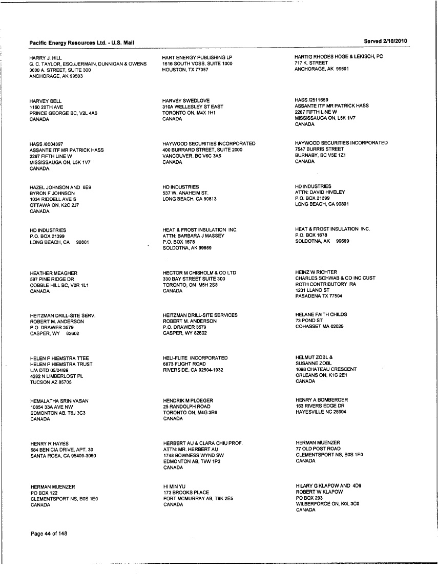 Burr, Pease & Kurtz A Professional Corporation Anchorage, AK Office