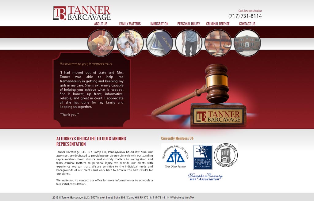 Tanner Law Offices, LLC Camp Hill, PA Office