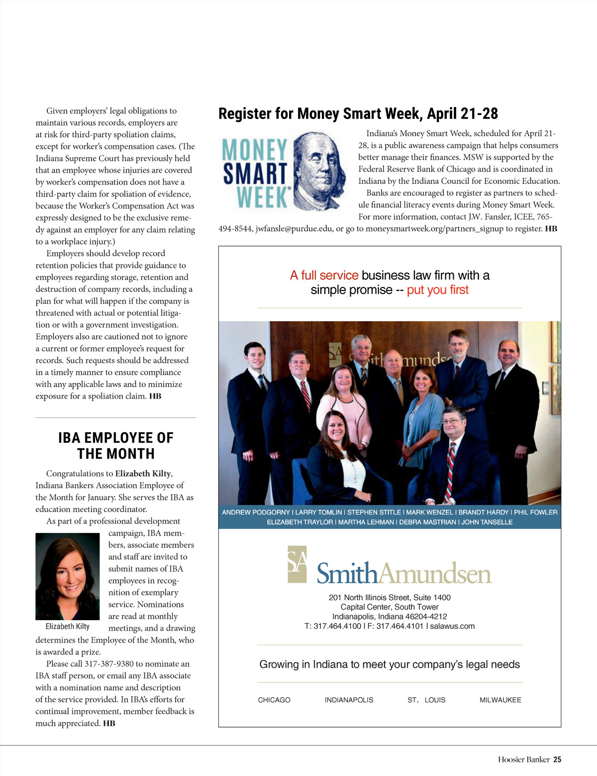 Amundsen Davis LLC Indianapolis, IN Office