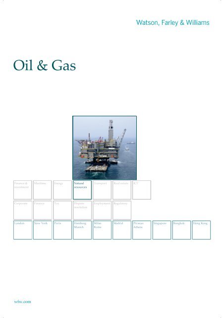 Watson Farley & Williams LLP Piraeus, Greece Office