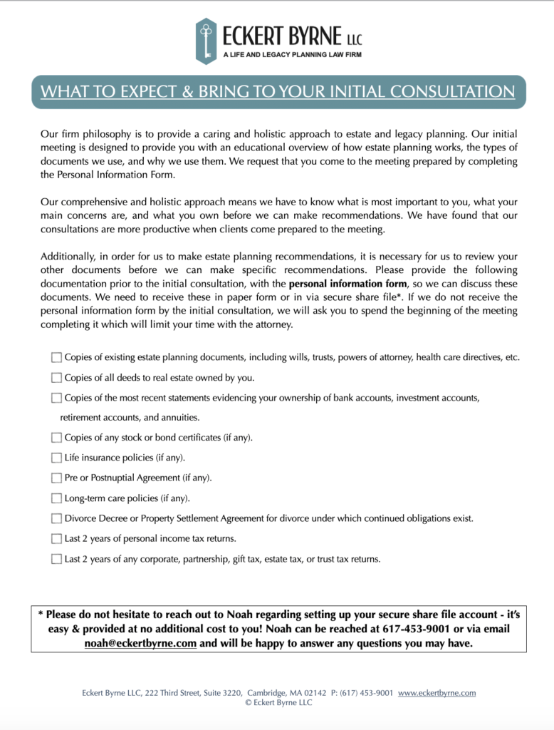 Eckert Byrne LLC Cambridge,  Office