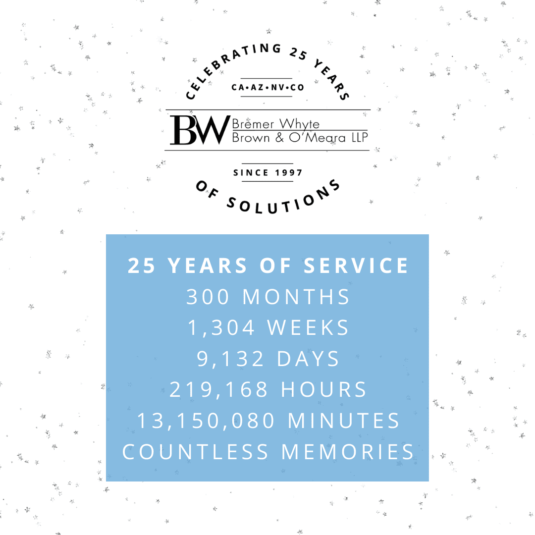 Bremer Whyte Brown & O'Meara,  LLP Oakland, CA Office