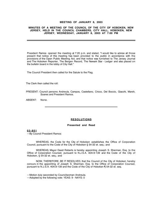 Scarinci Hollenbeck, LLC Secaucus, NJ Office