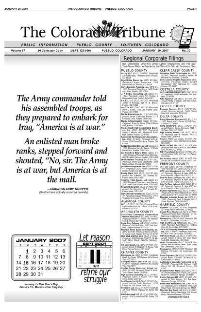 Schwartz Law Firm, P.C Pueblo, CO Office