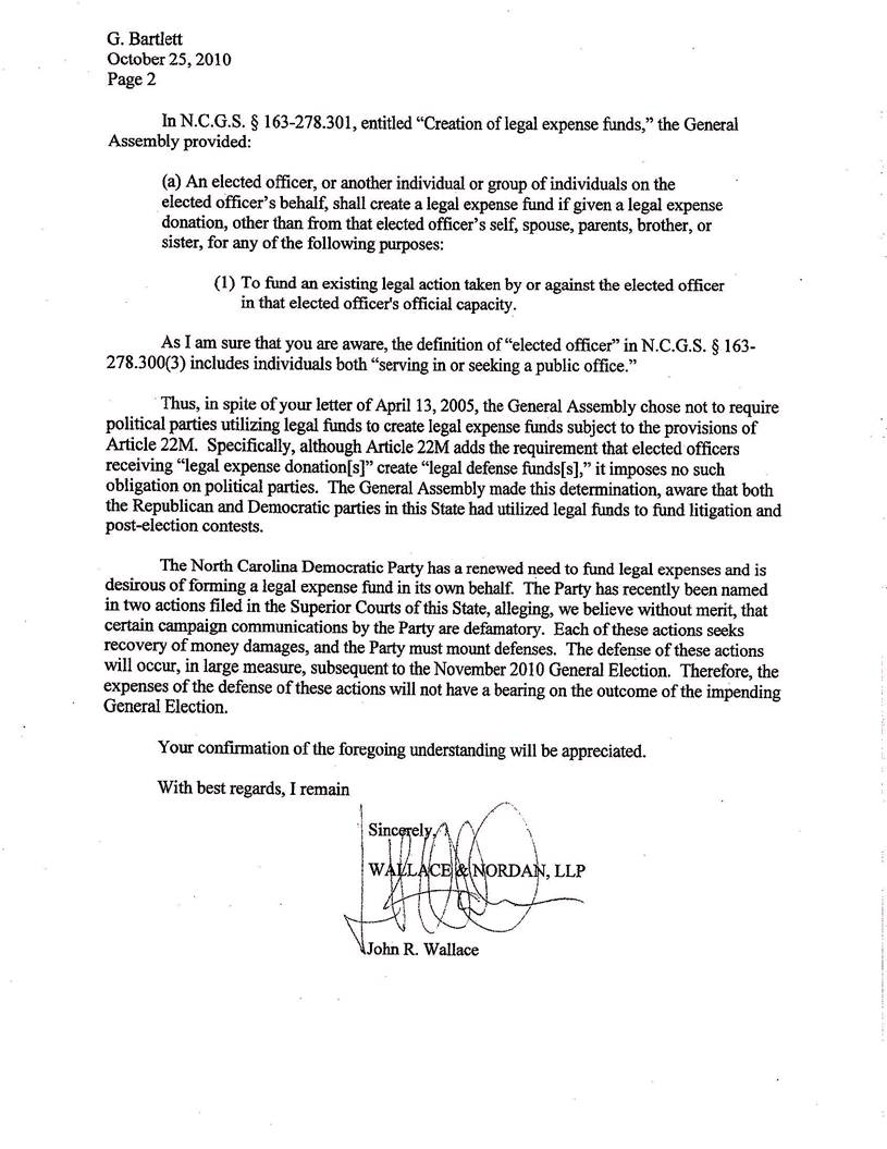 Wallace & Nordan, LLP Raleigh,  Office