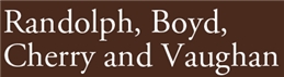 Randolph, Boyd, Cherry & Vaughan Richmond, VA Office