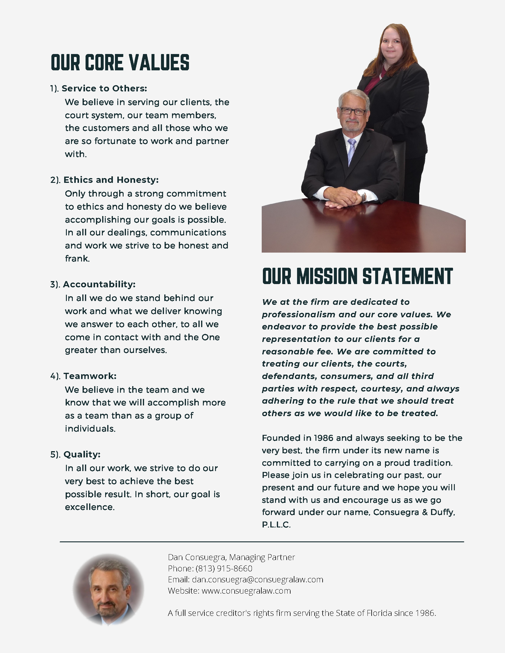 Consuegra & Duffy, P.L.L.C Tampa,  Office