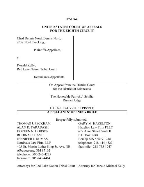 Nordhaus Law Firm, LLP Albuquerque, NM Office