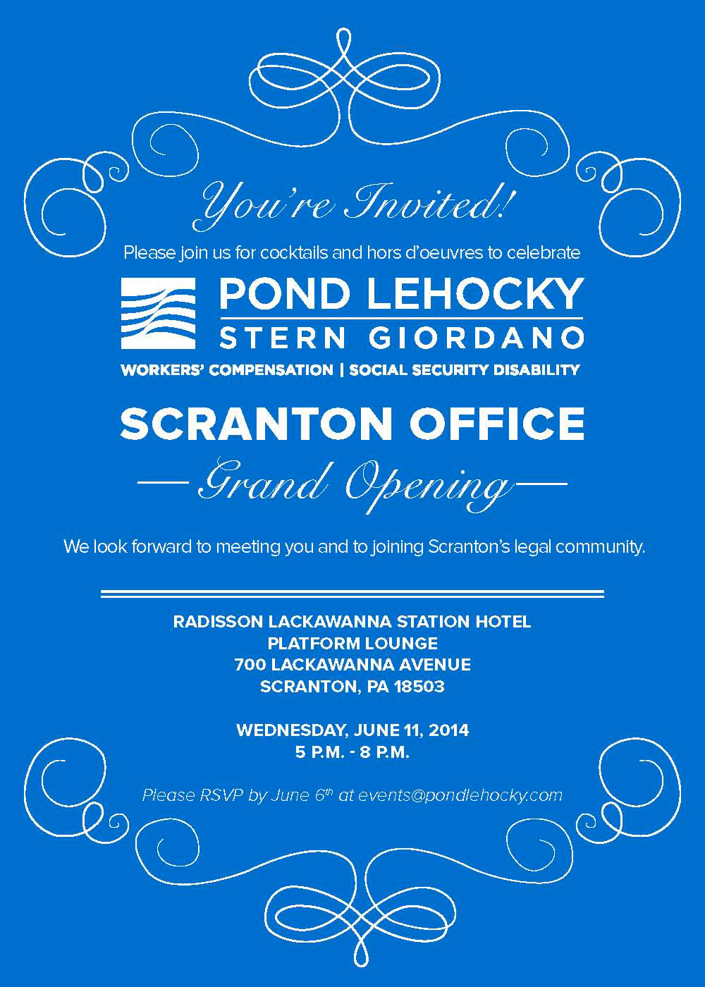 Pond Lehocky Giordano LLP Scranton, PA Office