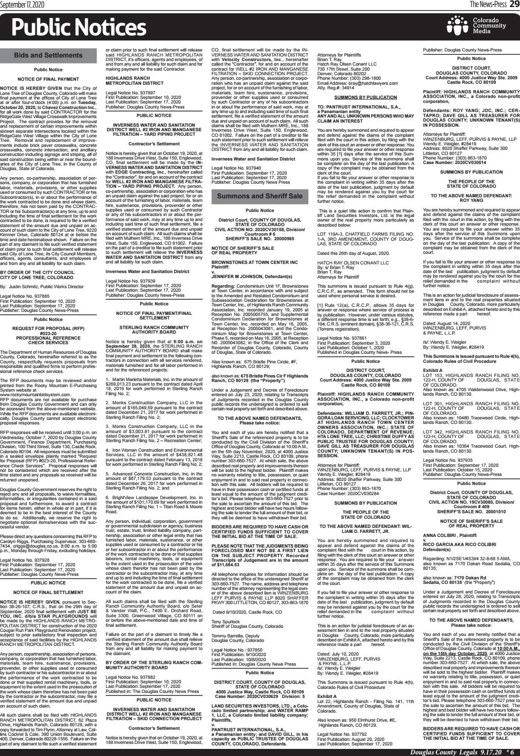 Collins Cockrel & Cole Denver, CO Office