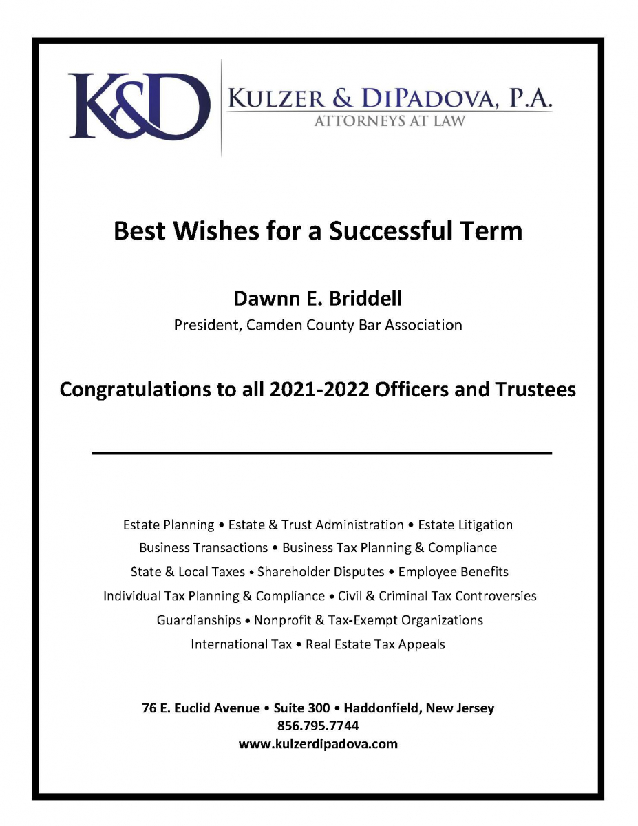 Kulzer & DiPadova, PA Haddonfield, NJ Office