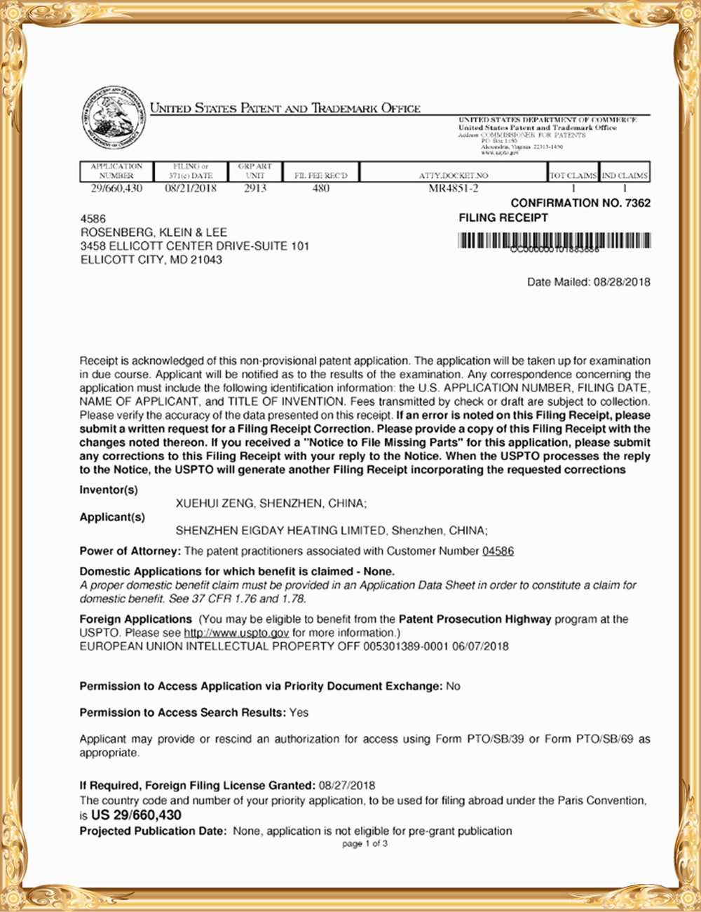 Rosenberg, Klein & Lee. Office Photos