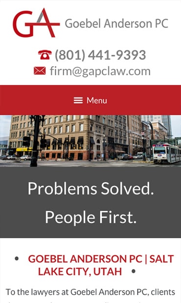 Goebel Anderson PC Salt Lake City,  Office