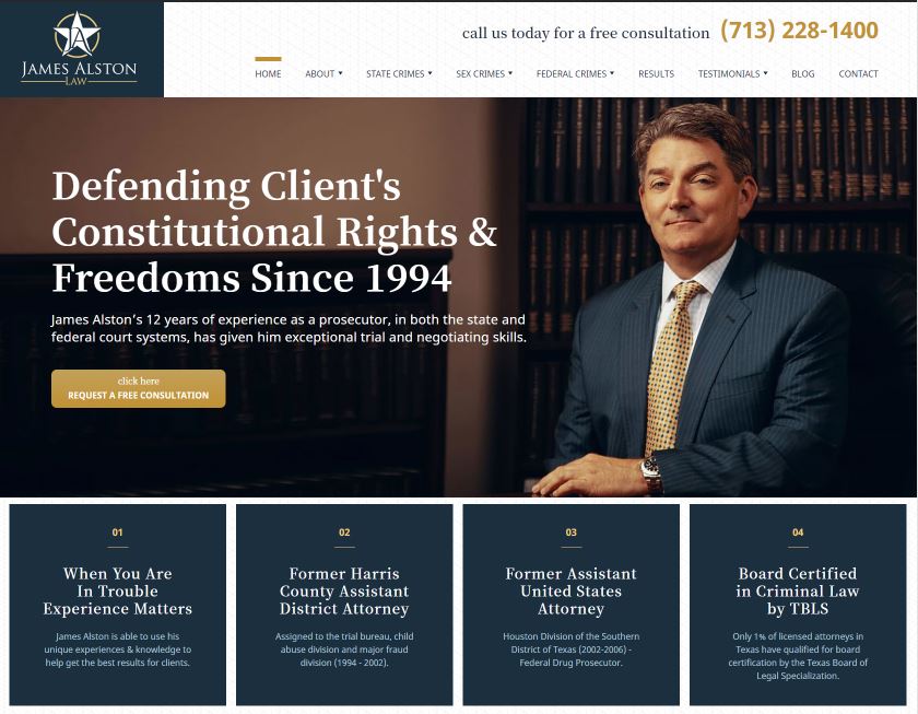 Law Office of James Alston Houston,  Office