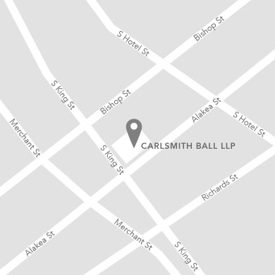 Carlsmith Ball LLP Honolulu, HI Office