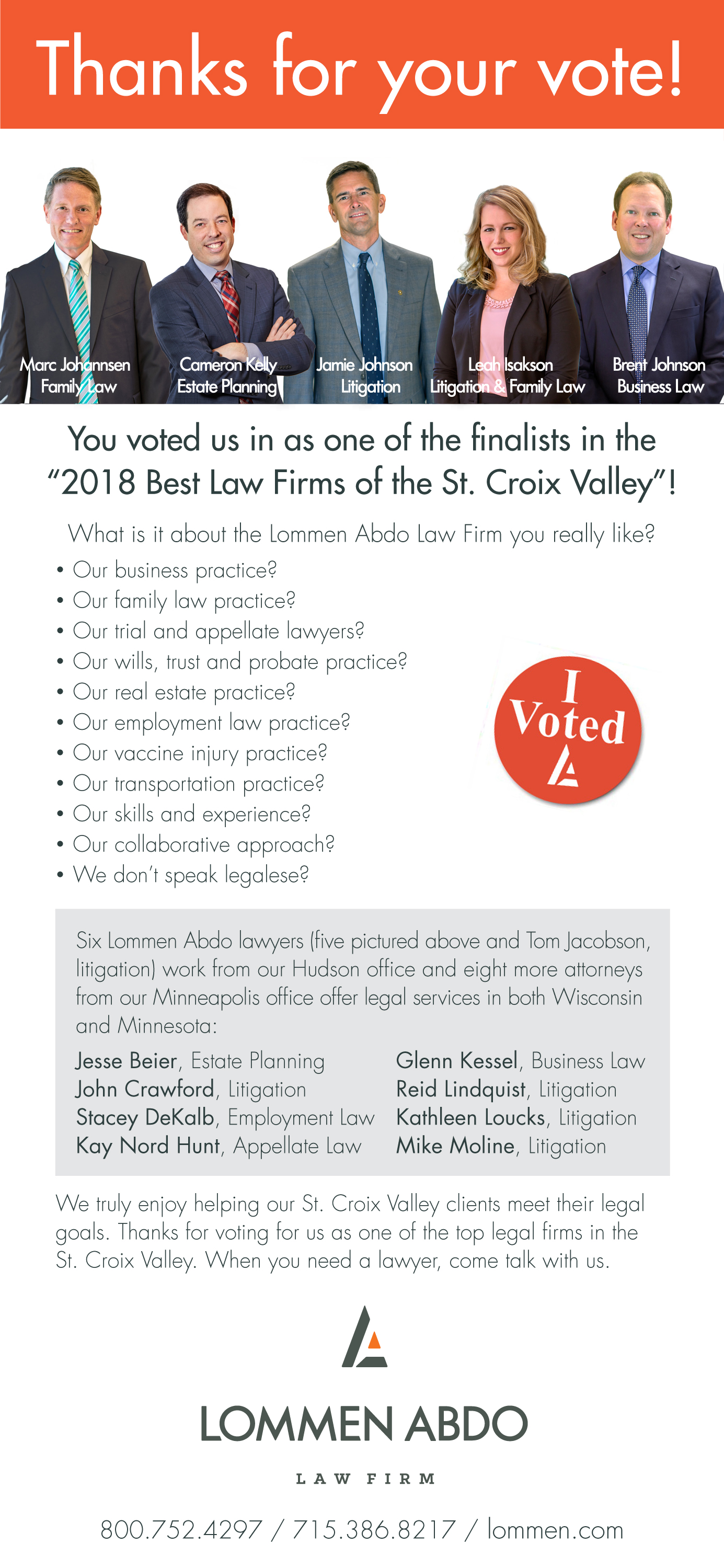 Lommen Abdo, P.A Minneapolis, MN Office
