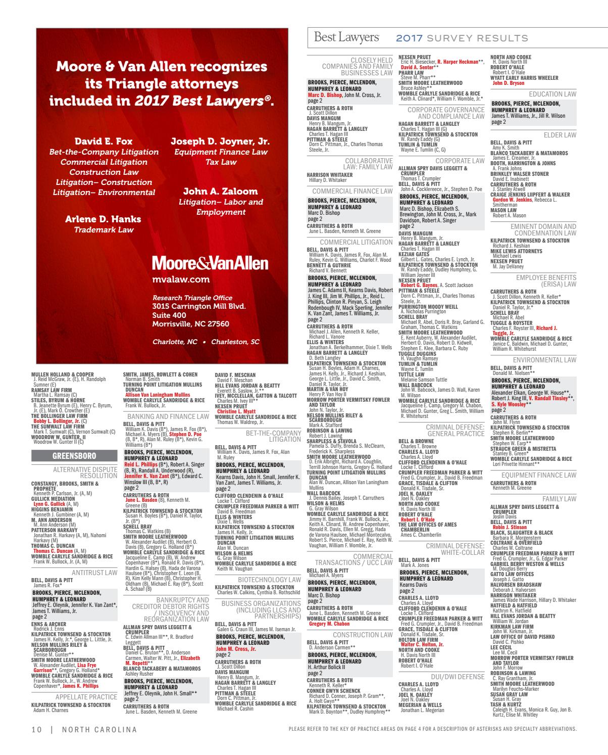 Patterson Harkavy LLP Charlotte, NC Office