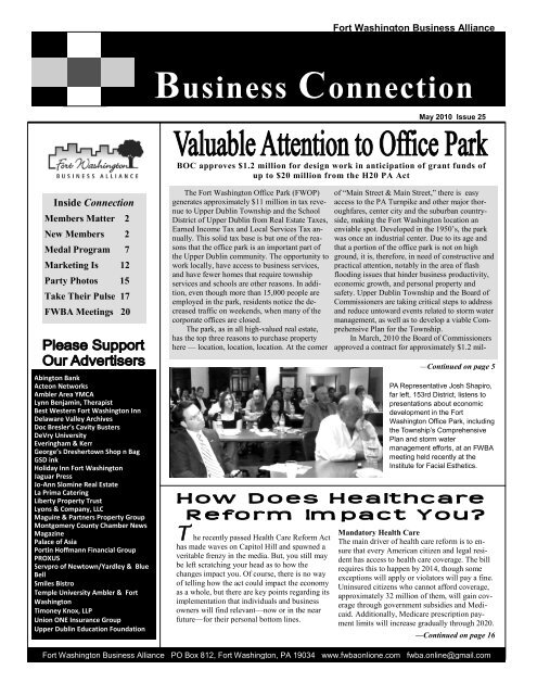 Howson & Howson LLP Fort Washington, PA Office
