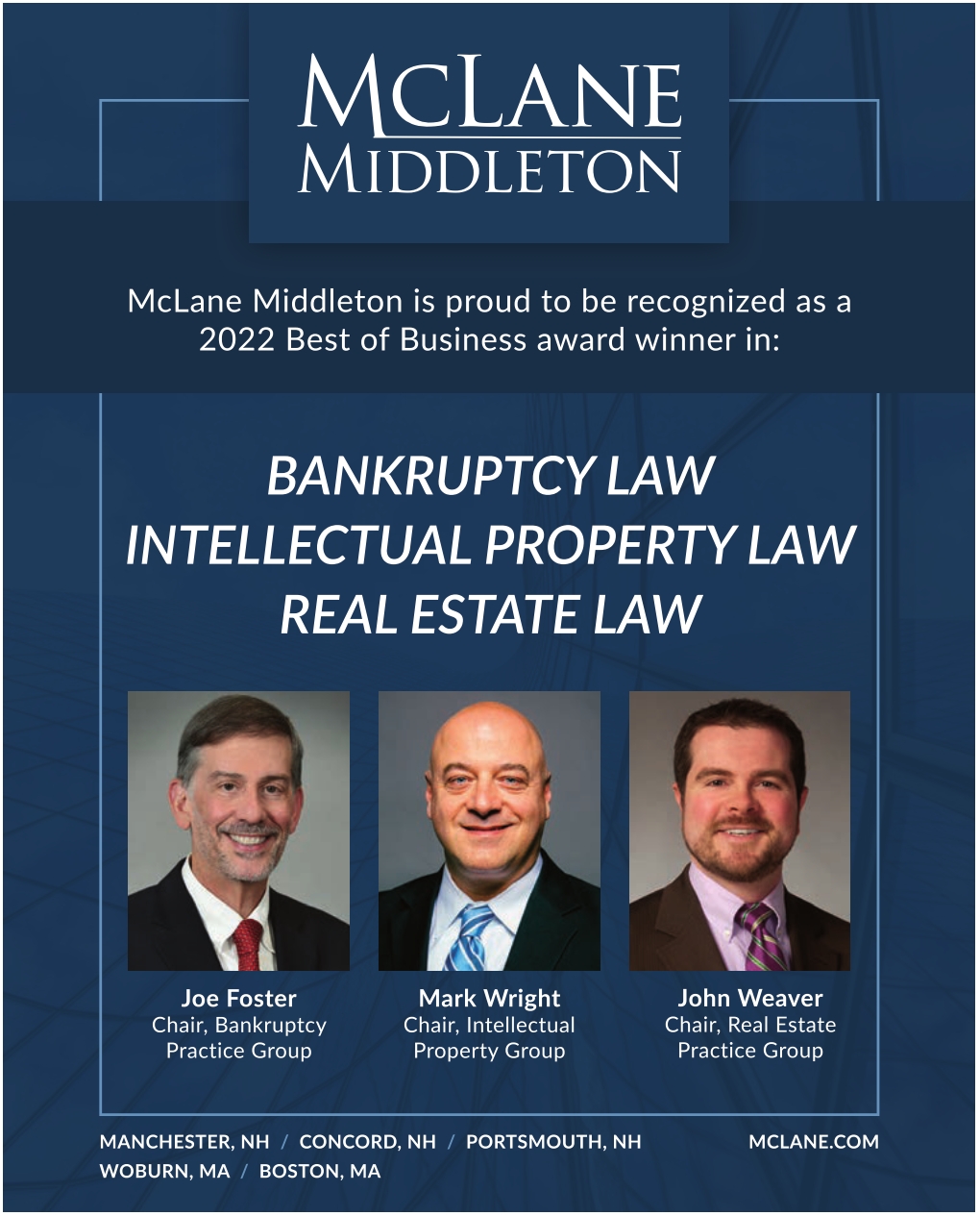 McLane Middleton Woburn, MA Office